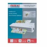 Parrot A4 Gloss Laminating Pouches 100 Pack
