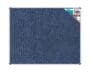Parrot Bulletin Board Ribbed Aluminium Frame 1500 x 1200mm Denim