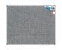 Parrot Bulletin Board Ribbed Aluminium Frame 1500 x 1200mm Laurel