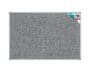 Parrot Bulletin Board Ribbed Aluminium Frame 1800 x 1200mm Laurel