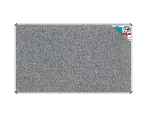 Parrot Bulletin Board Ribbed Aluminium Frame 2000 x 1200mm Laurel