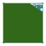 Parrot Chalk Board Non-Magnetic Aluminium Frame 1000 x 1000mm