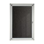 Parrot Hinged Pinning Display Case Black 900 x 600mm