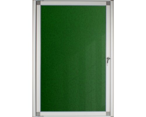Parrot Hinged Pinning Display Case Green 900 x 600mm