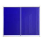 Parrot Pinning Display Case 1500 x 1200mm Royal Blue