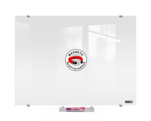 Parrot Magnetic Glass Whiteboard 1200 x 900mm