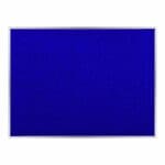 Parrot Royal Blue 600 x 450mm Alufine Frame Info Board