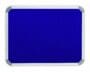 Parrot Info Board Aluminium Frame 900 x 600mm Royal Blue
