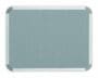 Parrot Info Board Aluminium Frame 900 x 600mm Grey