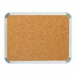 Parrot Info Board Aluminium Frame 900 x 900mm Cork