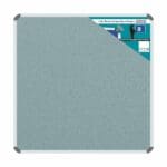 Parrot Info Board Aluminium Frame 900 x 900mm Grey
