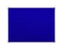 Parrot Info Board Aluminium Frame 1000 x 1000mm Royal Blue