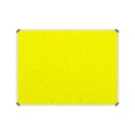 Parrot Info Board Aluminium Frame 1000 x 1000mm Yellow