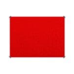 Parrot Red 1200 x 1000mm Aluminium Frame Info Board