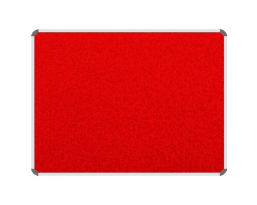 Parrot Red 1200 x 1000mm Aluminium Frame Info Board