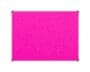 Parrot Pink 1200 x 1200mm Aluminium Frame Info Board