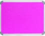 Parrot Pink 1500 x 1200mm Aluminium Frame Info Board