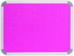 Parrot Pink 1800 x 1200mm Aluminium Frame Info Board