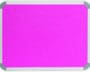 Parrot Pink 1800 x 1200mm Aluminium Frame Info Board