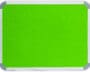 Parrot Lime Green 2400 x 1200mm Aluminium Frame Info Board
