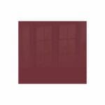 Parrot Decorative Glass Wall Tile Purple Red 598 x 650 x 6mm