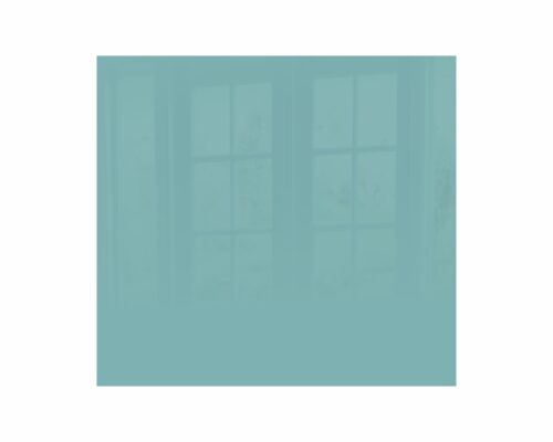 Parrot Decorative Glass Wall Tile Pastel Turquoise 598 X 650 X 6mm