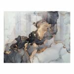 Parrot Decorative Glass Wall Tile Ink Contrast 898 x 700 x 6mm