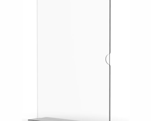 Parrot A6 Acrylic Portrait Double Sided Menu Holder 5 Pack