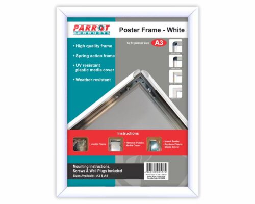 Parrot A3 Aluminium Poster Frame
