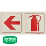 Parrot Photoluminescent 190mm F16 Safety Sign