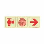 Parrot Photoluminescent 190mm F9 Safety Sign