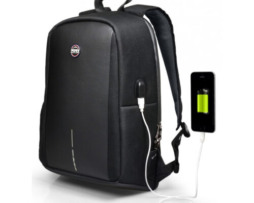 Port Chicago Evo Anti Theft Backpack 15.6 Inch Black