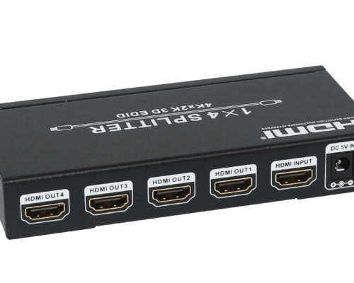 HDCVT 1×4 HDMI 1.4 Splitter Supports Hdcp1.4 and Edid