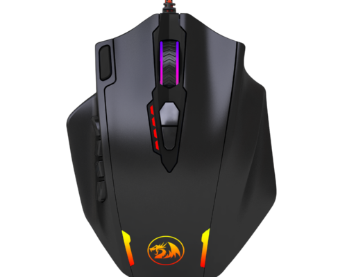 Redragon Impact 12400DPi Mmo Gaming Mouse – Black