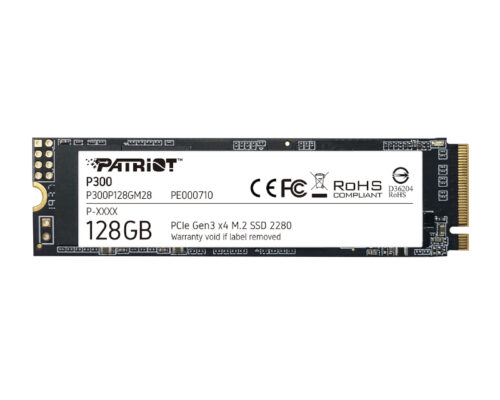 Patriot P300 128GB M.2 Pcie NVMe SSD