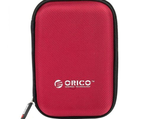 Orico 2.5″ Nylon Portable HDD Protector Case – Red