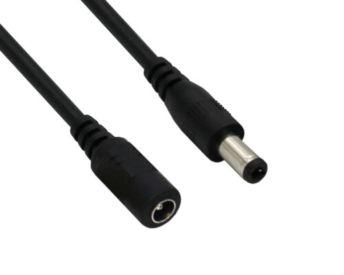 Gizzu 12v Male to Female Extender 2.5mm Power Cable