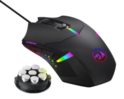 Redragon Centrophorus 7200DPi RGB Gaming Mouse – Black