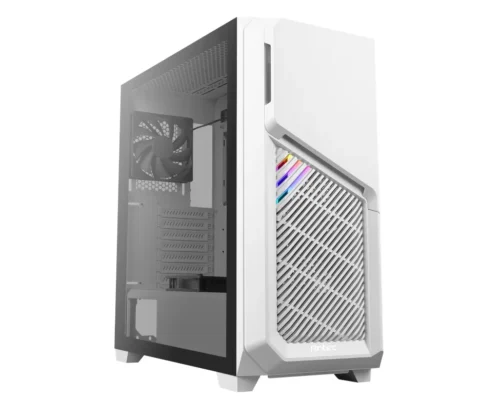Antec DP502 ATX ARGB Mid-tower Gaming Chassis – White