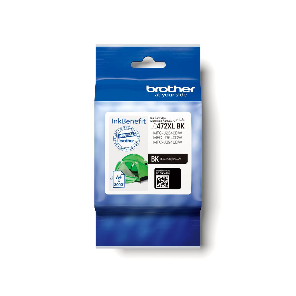 Brother Lc472 Xl Black Cartridge - DC3 Online Computer Store