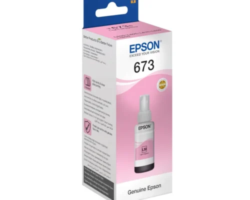 Epson 673 Light Magenta Ink Bottle