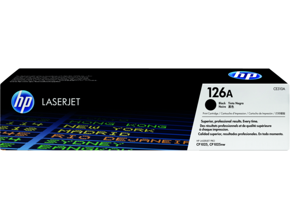 HP 126A Black LaserJet Toner Cartridge