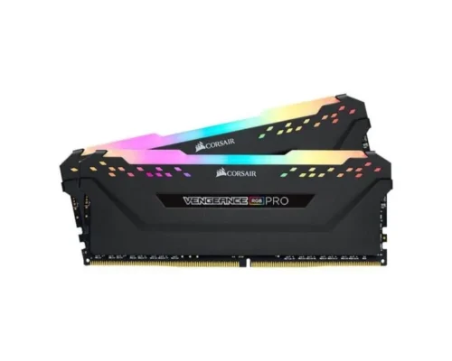 Vengeance RGB PRO 16GB (2x8GB) DDR4 3600MHz C18 AMD Ryzen Memory Kit — Black