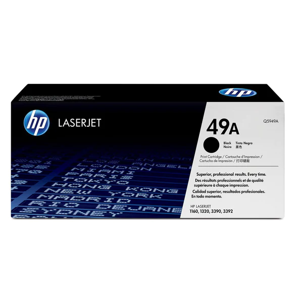 HP 49A Black LaserJet Toner Cartridge