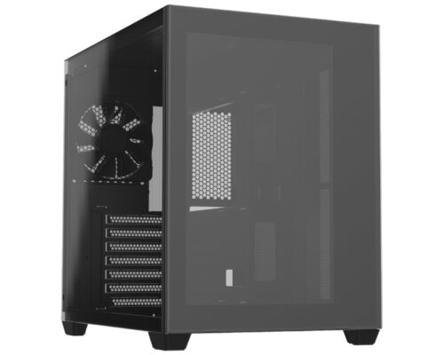 FSP Cmt380b Atx Gaming Chassis Tempered Glass Side Panel – Black