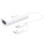 J5Create JUA161C Micro USB+Type-C to VGA