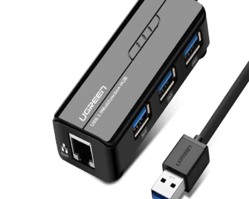UGreen USB 3.0 3-port Hub With LAN