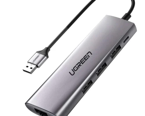 UGreen USB 3.0 M 3-port Hub With LAN