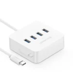 UGreen USB-C To 4-port Hub With OTG White