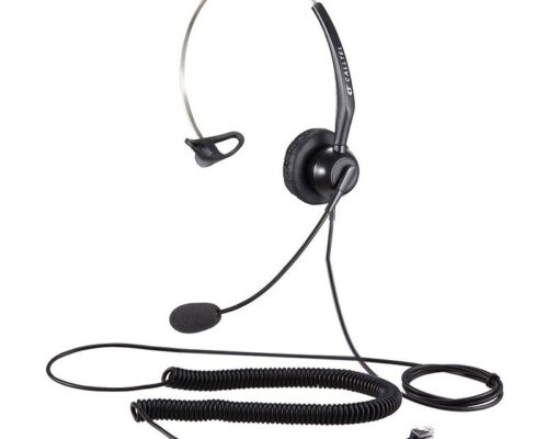 Calltel Mono-ear T800+RJ9 Reverses Black